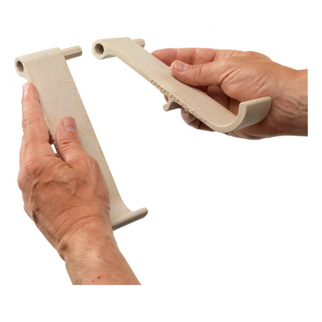 R-Go Tools Laptop and tablet stand R-Go Treepod, ergonomic and modular, adjustable, biobased R-Go Tools Laptop and tablet stand R-Go Treepod, ergonomic and modular, adjustable, biobased