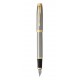 Parker IM fountain pen Cartridge filling system Brushed steel 1 pc(s)
