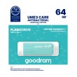 Goodram UME3 USB flash drive 64 GB USB Type-A 3.2 Gen 1 (3.1 Gen 1) Turquoise Goodram UME3 USB flash drive 64 GB USB Type-A 3.2 Gen 1 (3.1 Gen 1) Turquoise