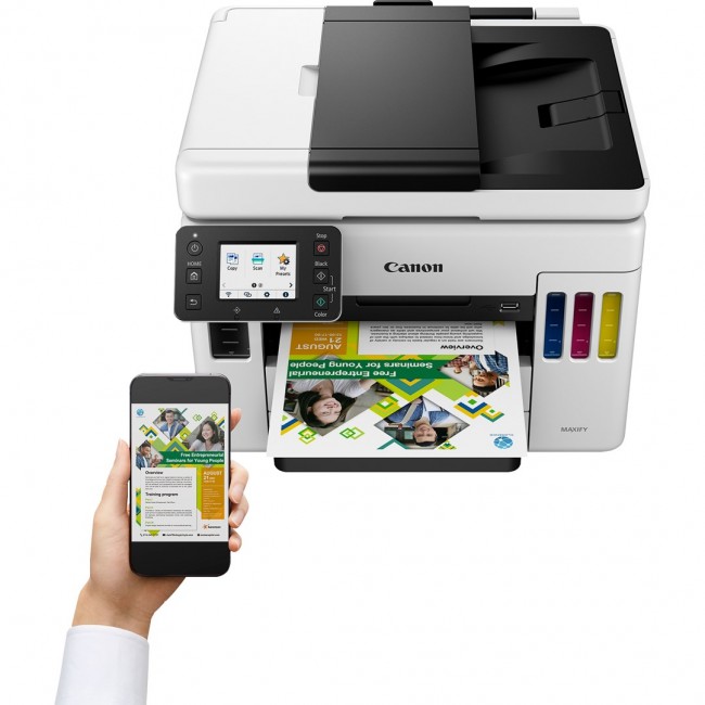Canon MAXIFY GX7050 MegaTank Inkjet A4 600 x 1200 DPI Wi-Fi Canon MAXIFY GX7050 MegaTank Inkjet A4 600 x 1200 DPI Wi-Fi