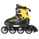 NILS EXTREME NH18190 2IN1 SKATES BLACK/ORANGE SIZE. L (39-43) WITH INTERCHANGEABLE HOCKEY SKATES