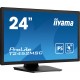 iiyama ProLite 23.8 PCAP 10pt touchscreen monitor featuring IPS panel technology, Edge-to-Edge glass design and anti fingerprint coating