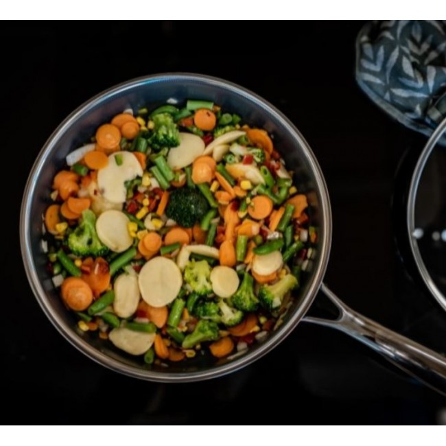 Kohersen NX CERAMIC frying pan with lid, 24 cm