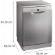 Bosch Serie 2 SMS2HVI06E Built-in dishwasher 14 place settings C Bosch Serie 2 SMS2HVI06E Built-in dishwasher 14 place settings C