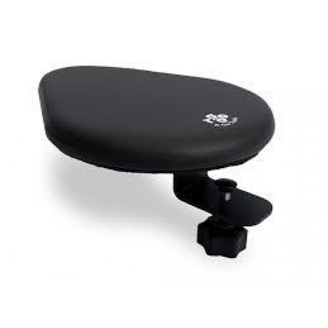 R-Go Tools Armrest R-Go split, ergonomic armrest in two parts, adjustable, symmetrical, with softfoam, black