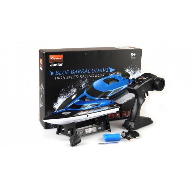 Amewi Blue Barracuda V2 Radio-Controlled (RC) model Boat Electric engine