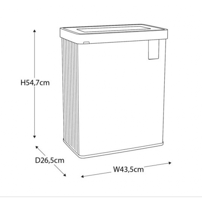 Recycling bin 54 L 258986 KETER