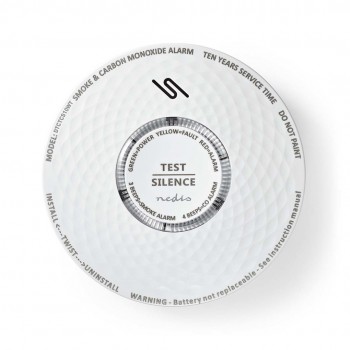 Smoke and carbon monoxide detector Nedis DTCTCS10WT