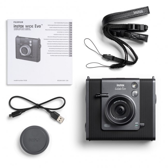 Instant camera Instax Wide Evo black Fujifilm