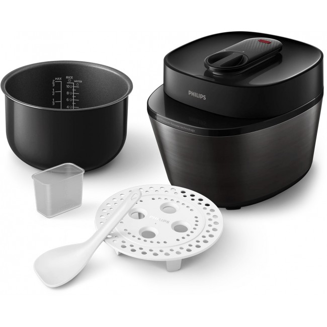 Philips | HD2151/40 | All-in-one Pressure Cooker | 1000 W | 5 L | Number of programs 12 | Black