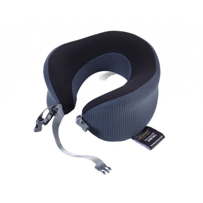 TROIKA BBG61/GY travel pillow Black, Grey