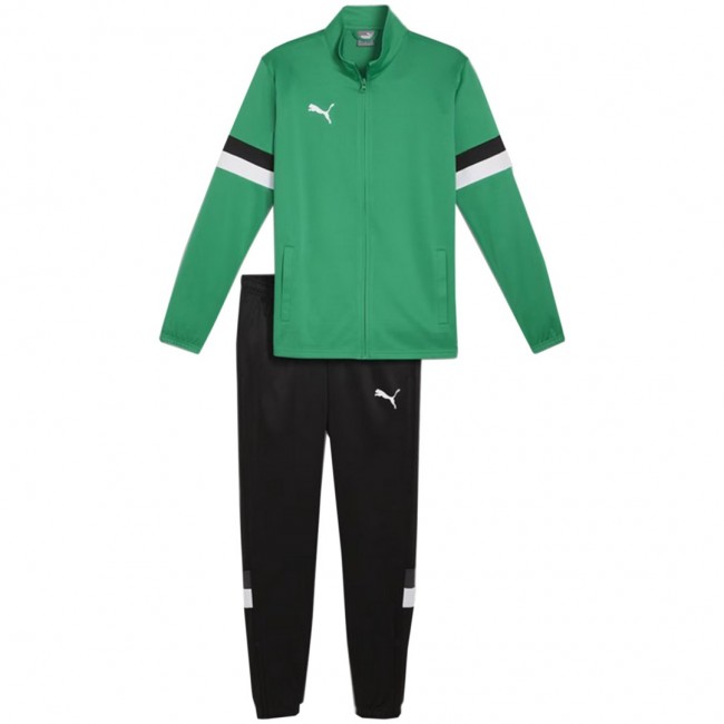 Dres męski Puma Team Rise zielono-czarny 658653 05 S