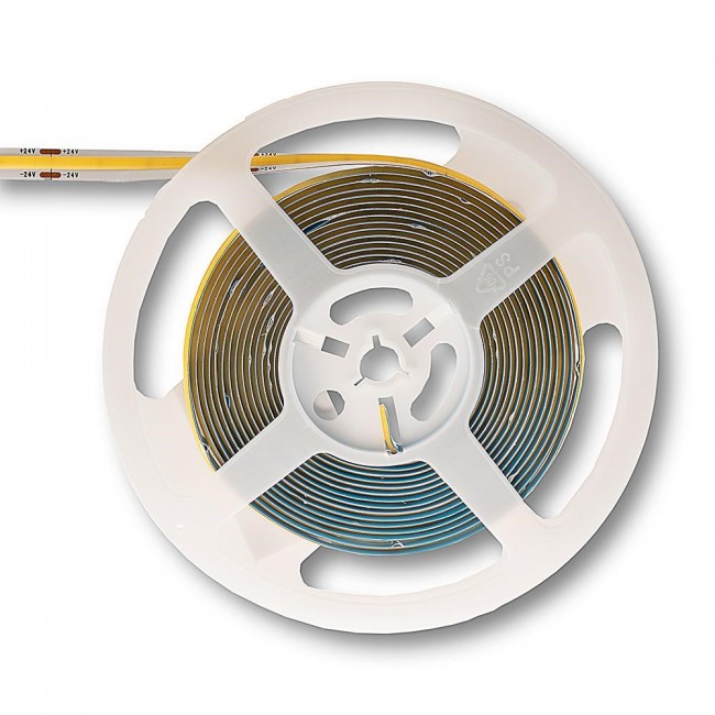 LED strip V-TAC VT-COB 512 pointless 512LED COB 24V CRI90+ 12W/m 6000K 1000lm (SKU 2651) LED strip V-TAC VT-COB 512 pointless 512LED COB 24V CRI90+ 12W/m 6000K 1000lm (SKU 2651)
