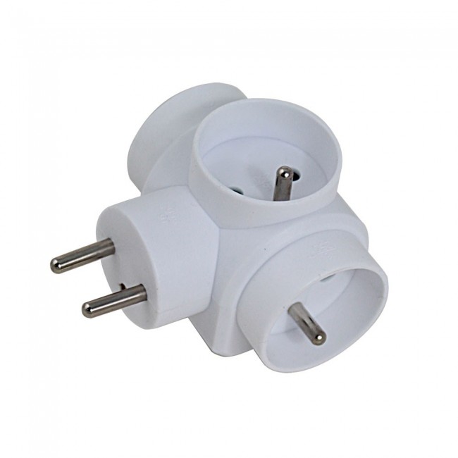 Esperanza ELK302W Electrical Splitter 3 sockets White Esperanza ELK302W Electrical Splitter 3 sockets White