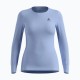 Odlo BL TOP crew neck s/s ACTIVE WARM long-sleeved thermal underwear, size M, blue Odlo BL TOP crew neck s/s ACTIVE WARM long-sleeved thermal underwear, size M, blue