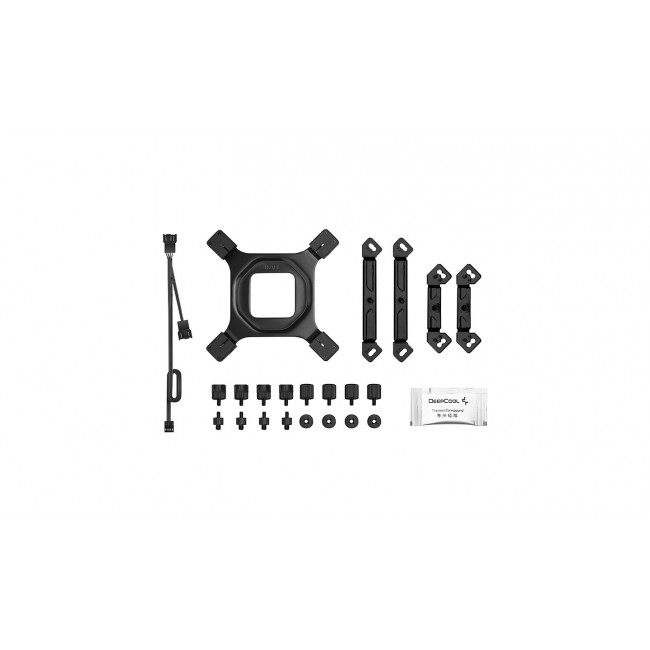 DeepCool AG620 BK ARGB Processor Air cooler 12 cm Black, White 1 pc(s)