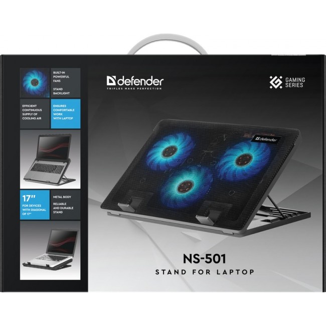 Defender NS-501 laptop cooling pad 43.2 cm (17