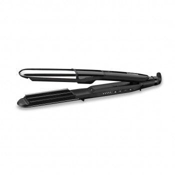 BaByliss Steam Mist Styler Straightening iron Black, Silver 67 W 98.4