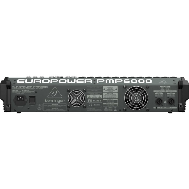 Behringer PMP6000 audio mixer 20 channels 10 - 200000 Hz Black Behringer PMP6000 audio mixer 20 channels 10 - 200000 Hz Black