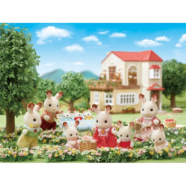 Sylvanian Families Chocolate Rabbit Family