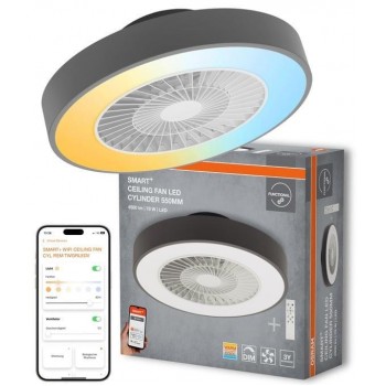 SMART WIFI CEILING FAN CYL REM 76W D550T