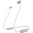 Sony WI-C100 Headset Wireless In-ear Calls/Music Bluetooth Beige Sony WI-C100 Headset Wireless In-ear Calls/Music Bluetooth Beige