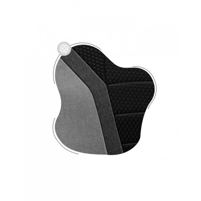 Huzaro RANGER 1.0 GREY MESH office/computer chair Flat seat Meshed backrest