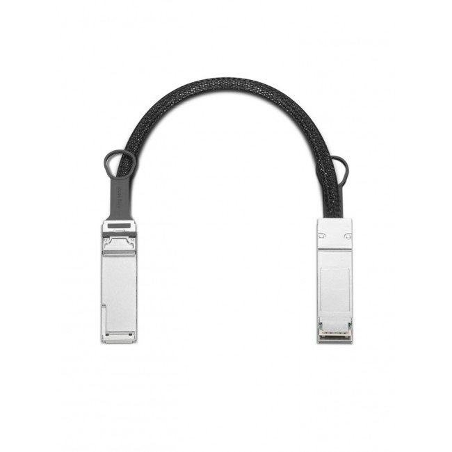 Lenovo 4X91U42988 InfiniBand/fibre optic cable 0.4 m QSFP Black