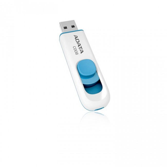 ADATA 64GB C008 USB flash drive USB Type-A 2.0 Blue, White