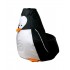 Sako bag pouf Penguin black and white L 105 x 80 cm