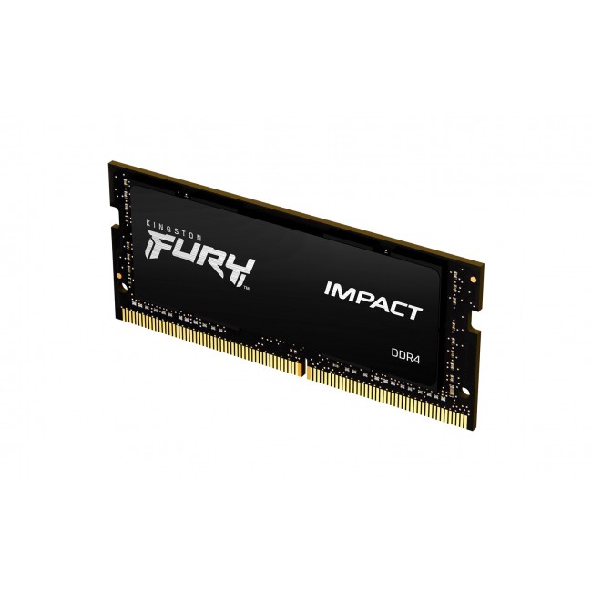 Kingston Technology FURY 32GB 3200MT/s DDR4 CL20 SODIMM Impact Kingston Technology FURY 32GB 3200MT/s DDR4 CL20 SODIMM Impact