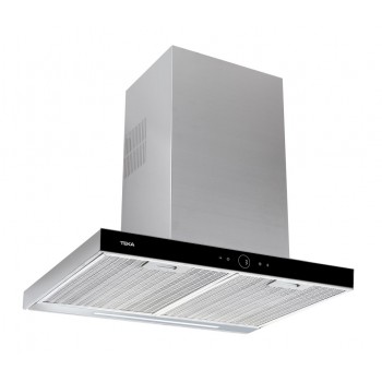Teka DLH 686 T Wall-mounted Black, Stainless steel 584 m /h