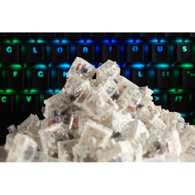 Glorious PC Gaming Race KAI-SILVER input device accessory Keyboard switches Glorious PC Gaming Race KAI-SILVER input device accessory Keyboard switches