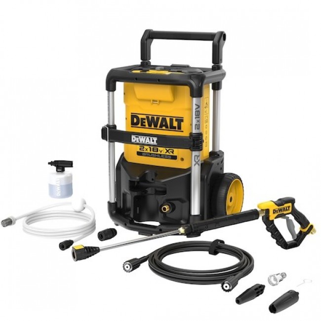 DEWALT Akku-Hochdruckreiniger, 2x 18V, Basisv DEWALT Akku-Hochdruckreiniger, 2x 18V, Basisv