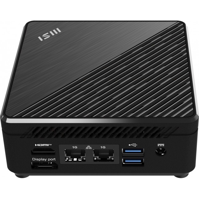 MSI CUBI N ADL S-226BEU PC/workstation barebone 0.7L sized PC Black N200