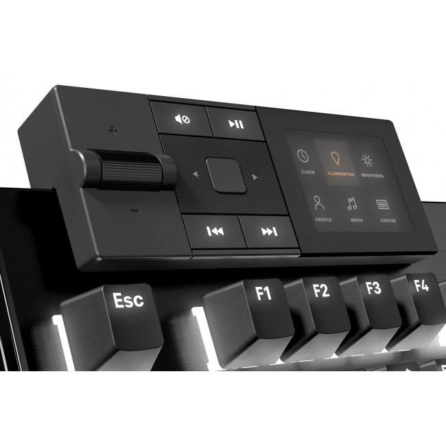 be quiet! Dark Mount Silent Linear US ANSI keyboard Gaming USB QWERTY US English Black