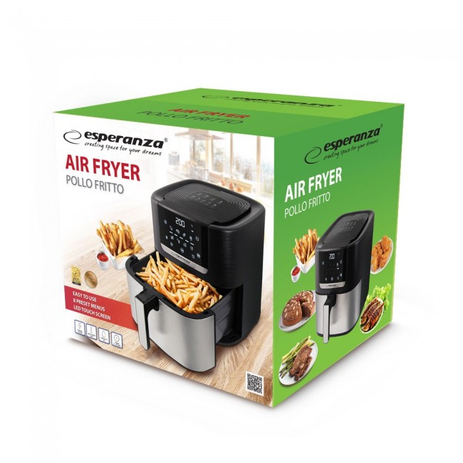 Esperanza EKA004 Non-fat fryer 8L, 1700W Inox Esperanza EKA004 Non-fat fryer 8L, 1700W Inox