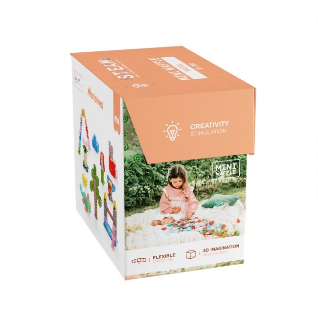 MARIOINEX Mini Waffle Pastel Building Blocks, 300 pieces