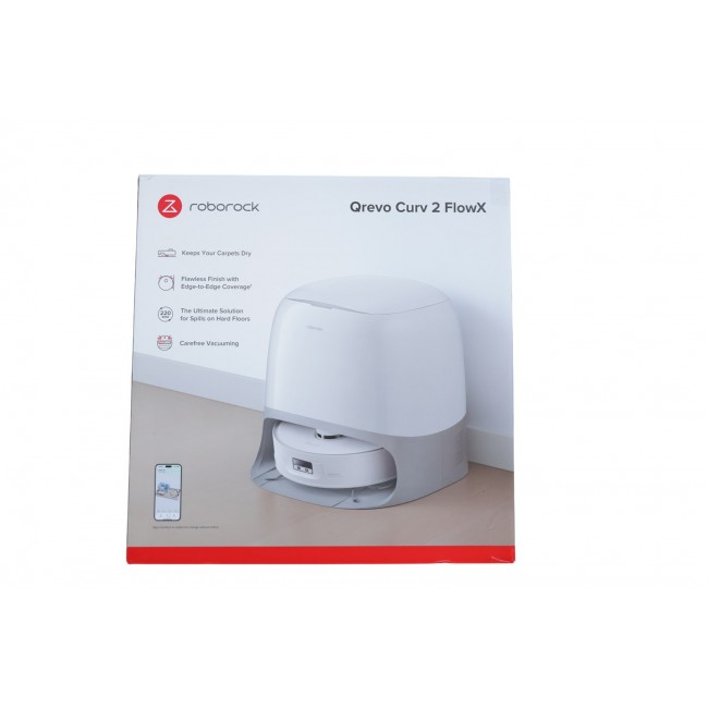Roborock Qrevo Curv 2 FlowX 0.324 L White Roborock Qrevo Curv 2 FlowX 0.324 L White