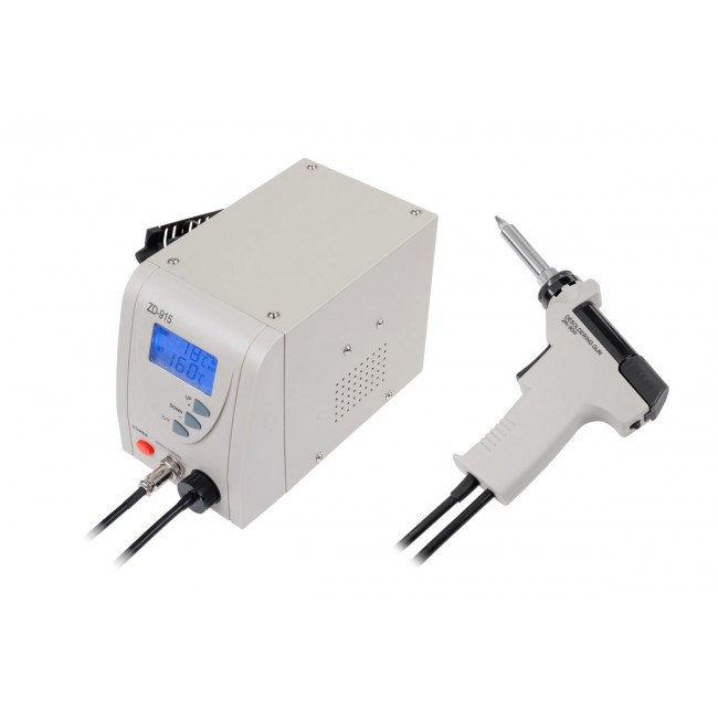 Soldering/desoldering station with 915 processor Soldering/desoldering station with 915 processor