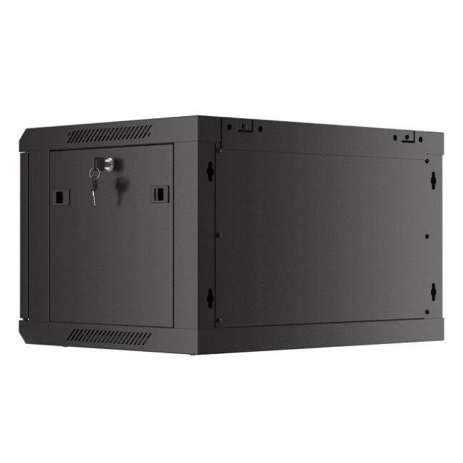 Lanberg WF01-6406-23B rack cabinet 6U Wall mounted rack Black