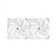 Chieftec ICEBERG 240-RGB-W Computer case All-in-one liquid cooler 12 cm White