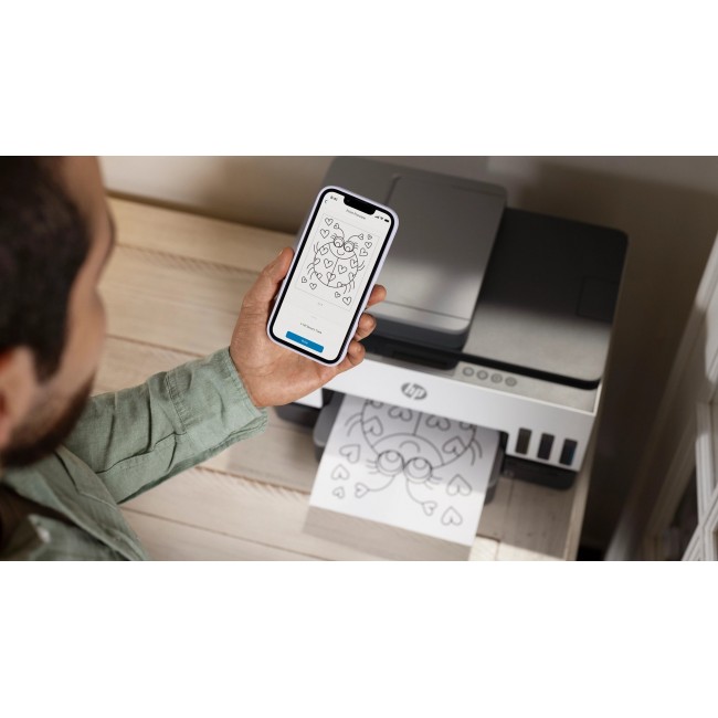 HP Smart Tank 7305 Wireless All-in-One Color Printer, Two-sided printing Copier, Scanner HP Smart Tank 7305 Wireless All-in-One Color Printer, Two-sided printing Copier, Scanner