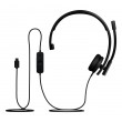 Logitech H570E Headset Wired Head-band Office/Call center USB Type-C Black