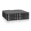 Icy Dock MB998SK-B drive bay panel Black