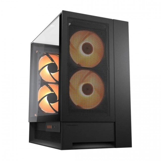 COUGAR Midi Tower Case OmnyX, ARGB, Black