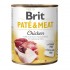 BRIT Pat & Meat Chicken - wet dog food - 800g