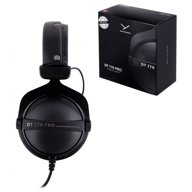 Beyerdynamic DT 770 Pro 80 Black Limited Edition - closed studio headphones Beyerdynamic DT 770 Pro 80 Black Limited Edition - closed studio headphones