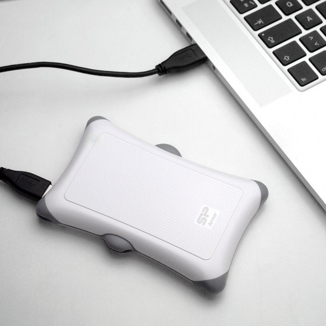 Silicon Power Armor A30 external hard drive 1 TB White Silicon Power Armor A30 external hard drive 1 TB White