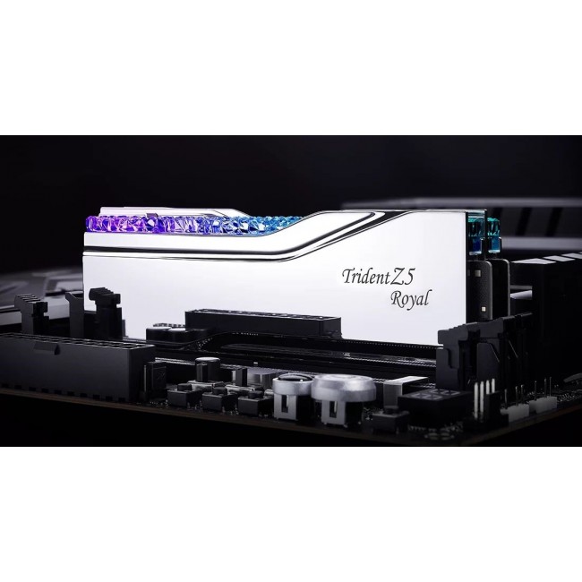 G.Skill Trident Z5 Royal Neo F5-6000J2836G32GX2-TR5NS memory module 64 GB 2 x 32 GB DDR5 6000 MT/s G.Skill Trident Z5 Royal Neo F5-6000J2836G32GX2-TR5NS memory module 64 GB 2 x 32 GB DDR5 6000 MT/s